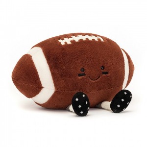Jellycat Amuseable Sports American Football 18 CM X 28 CM, Jellycat USA | CX6598372