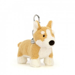 Jellycat Betty Corgi Bag Charm 10 CM X 5 CM, Jellycat USA | YB2130768