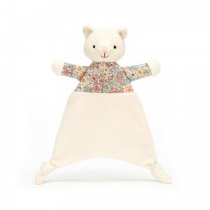 Jellycat Floral Kitten Soother 23 CM X 19 CM, Jellycat USA | CV5632407