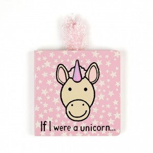 Jellycat If I Were A Unicorn Book 15 CM X 15 CM, Jellycat USA | UQ8571406