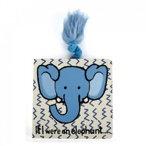 Jellycat If I Were An Elephant Book 15 CM X 15 CM, Jellycat USA | XY0451386