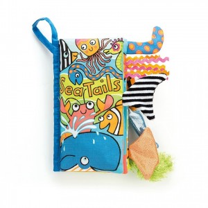 Jellycat Sea Tails Book 21 CM X 11 CM, Jellycat USA | HF9341205
