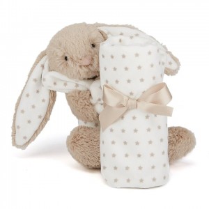 Jellycat Starry Bunny Soother 34 CM, Jellycat USA | LG1875496