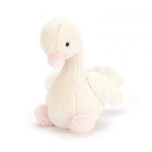Jellycat Syllabub Swan Pink Chime 23 CM X 10 CM, Jellycat USA | OW1627934