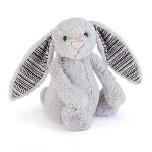 LARGE Jellycat Bashful Blake Bunny 36 CM X 15 CM, Jellycat USA | YA0796342