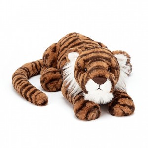 LARGE Jellycat Tia Tiger 12 CM X 46 CM, Jellycat USA | ON5701328